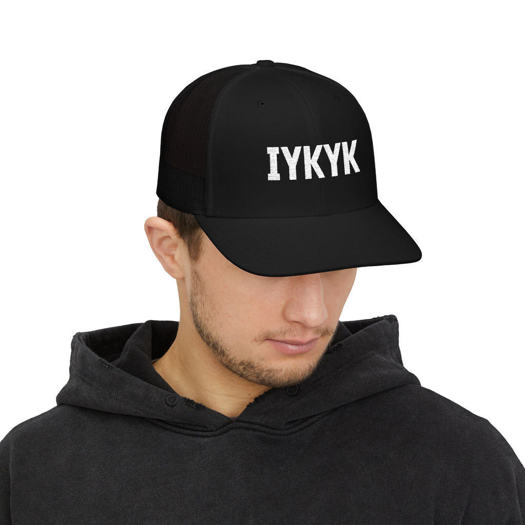 IYKYK Embroidered Snapback — Trucker Hat