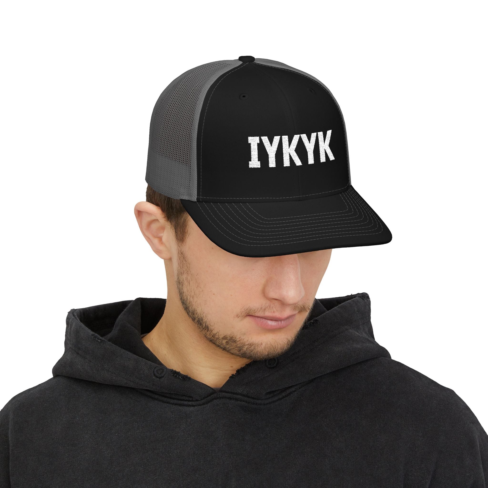 IYKYK Embroidered Snapback — Trucker Hat