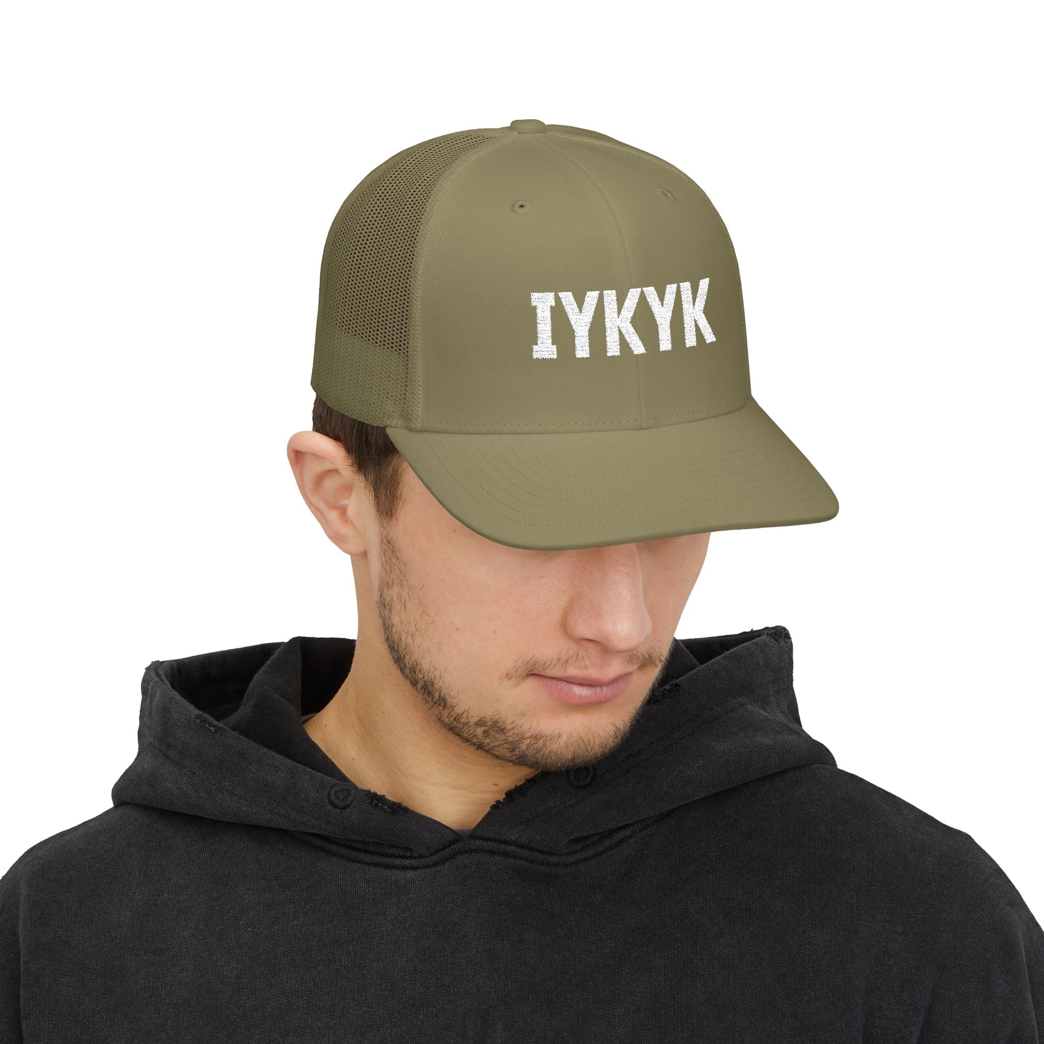 IYKYK Embroidered Snapback — Trucker Hat